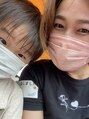 ラフィング(Laughing)&nbsp;自分の写っている写真がコレだけでした。ママにありがち。