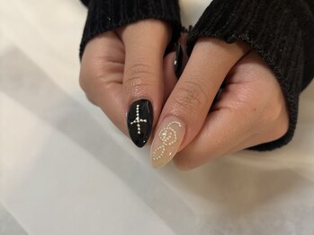 ソワレ(Soiree)/親指ワンポイントデザイン