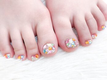 ネイルコレクション ピンク(Nail Collection Pink)/フット☆フリー￥6990埋め尽くし