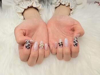 ドドネイル(dodo nail)/ヒョウ柄アート