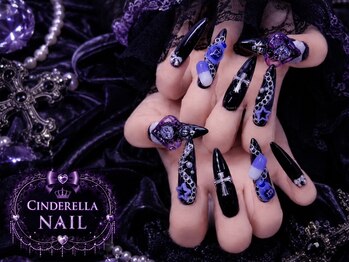 シンデレラネイル(CINDERELLA NAIL)/【チップ長さだしネイル】