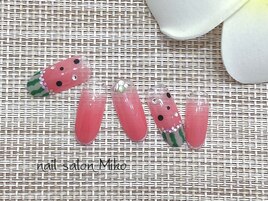 8月定額デザイン　￥7,700