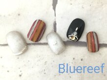 ネイルアンドまつげエクステ ブルーリーフ 四谷三丁目店(Blue Reef)/大人エスニックネイル