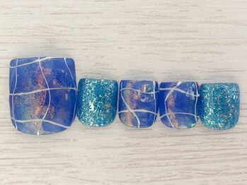 タフィーネイル 宜野湾コンベンションシティ店(TaffyNail)/フットグランドデザイン 7,490円