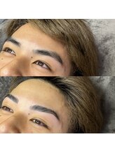 ボスブロウ 大垣店(BOSS BROW)/【メンズ眉毛】before after