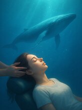 鯨の眠る家/施術中イメージ
