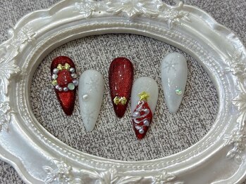 クリスマスネイル