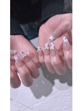 ルーミー アンド コー(Roomy&co.)/薔薇ネイル