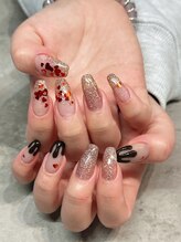 エム(em)/ハート/チョコレート/フラッシュ