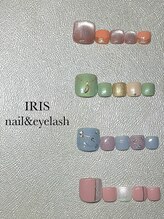 アイリス ネイルアンドアイラッシュ(IRIS nail&eyelash)/フット★定額￥9000コース