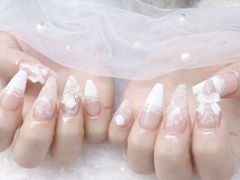 マリーゴールド 府内店(MARRY GOLD)の写真/【大分駅すぐ】特別な日を彩る"映える"指先へ★丁寧なケア×高技術で、360度隙のない美しいフォルム♪