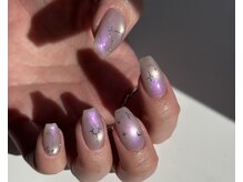 ノイスネイル(noice nail)の雰囲気（マグネットジェルも豊富♪こちらのデザインもすべて手描きです◎）