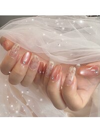 定額ネイル秋のレオパード柄♪