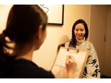 スイスパ(翠SUI SPA)/【小顔矯正】１.カウンセリング