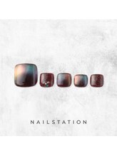 ネイルステーション ルミネ新宿1店(NAIL STATION)/キラキラネイル／パラジェル