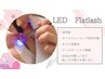 《カラーも同料金☆》LEDフラットラッシュ80～100本￥6000