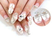 ネイルコレクション ピンク(Nail Collection Pink)/ジェルアート放題☆ホワイト地雷