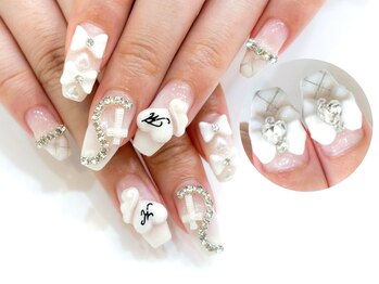 ネイルコレクション ピンク(Nail Collection Pink)/ジェルアート放題☆ホワイト地雷