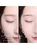 眉カラー＋美眉スタイリング★アイブロウWAX＋間引き(毛量調整)　¥9800
