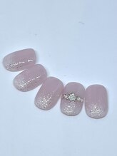 ネイルハウス安气子 新丸ビル店/パラジェル/持ち込み/ハンドケア