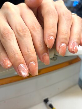 ファースト(FIRST)/ニュアンスデザインネイル