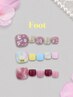 【Foot Simpleコース】アート2本