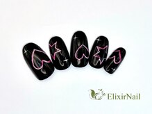 エリクサーネイル 新橋(Elixir Nail)/定額b カジュアル/クーポン使用