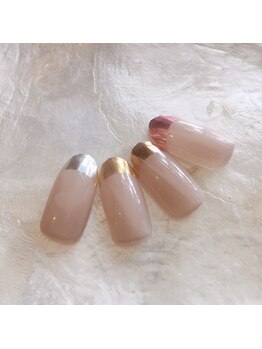 ヘアー アンド ネイル サプール(HAIR and NAIL SAPEUR)/ミラーネイル新色追加