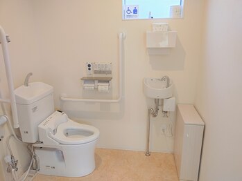 白うさぎ整骨院/車いす専用トイレ完備