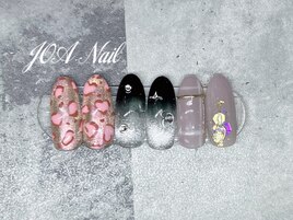 定額A★チェック★レオパード