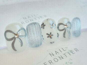 ネイルフロンティア 吉祥寺(NAIL FRONTIER)/えりか♪リボンバカラ11980円