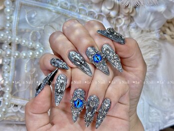 レアネイル 渋谷店(Le’a nail)/ミラー☆クロムハーツ