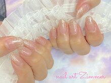 ネイルアート ジマー/フラッシュラメグラ/パラジェル