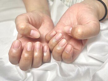 ヤシネイル(Yashi Nail)/クリアジェル マット仕上げ