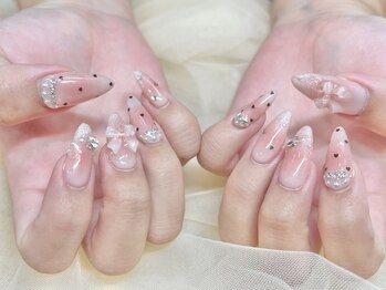 ナイスネイル なんば店の写真/【全メニューオフ込み★パラジェル取扱】ニュアンスネイルやマグネットネイルがオフ込み¥4,990[なんば]