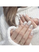 ネイルサロン ラブアンドスクール(Nail Salon LOVE & SCHOOL)/[no.1]のネイルチップ装着画