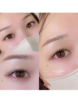 ウォーム(warm)/flat lash 140本