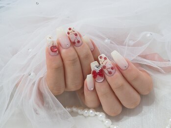 ロロネイル(LoLonail)/さくらんぼネイル8030円