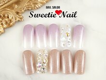 スウィーティーネイル 柏東口駅前店(Sweetie Nail)の雰囲気（ハンドジェル♪定額アートコース１　￥6600）