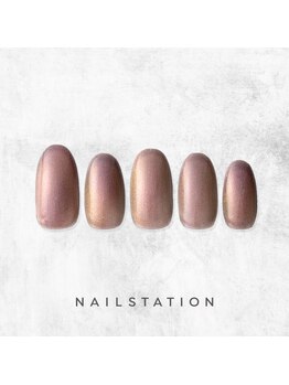 ネイルステーション ルミネ新宿1店(NAIL STATION)/キラキラネイル／パラジェル