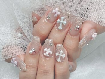 ミリーモア 新宿(Milyy moor)/パステルクロスネイル