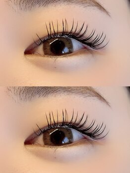 マル(maru)の写真/≪当店人気◇ダブルフラットラッシュでモチの良さUP♪≫自まつ毛の長さや、目の形に合わせてご提案◎
