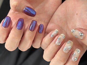 ユージューネイルルーム(UJU nail room)の写真/【自爪に優しいパラジェル・フィルイン取扱店】本格的なネイルケアをしながら可愛い爪先に♪モチの良さ◎