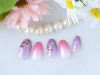 ネイルサロン ソウ 京橋店(Nail Salon Sou)/フラワー×蝶