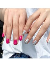 ネイルスミス 高松店(Nailsmith)/ちぐはぐワンカラー