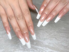 長さだし◆白フレンチ