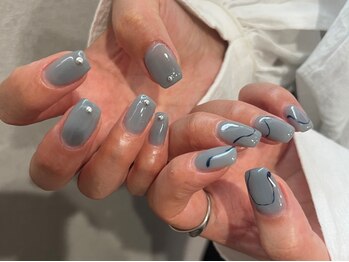 シャルムネイル(charme nail)の写真/シンプルだけど周りと差がつくデザインはcharme nailで♪お仕事で派手にできない方も嬉しいデザイン多数！