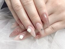 ひまわり/ピンク×お花