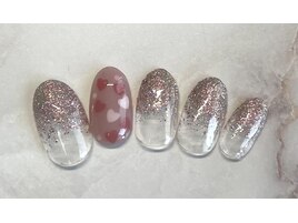 ♪2月定額シンプルネイル♪