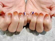 ヒールネイル(heal nail)/terracotta×ハロウィンart.